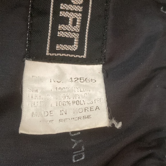 Olympian unisex size M Jacket; 26” long from collar; grey with black trim - Picture 7 of 8